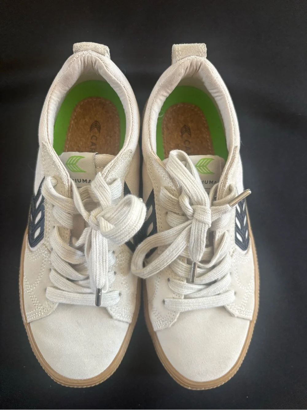 Cariuma CATIBA Pro Skate Sneakers with Black Chevron Detail